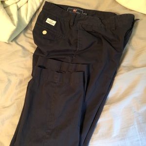 Vineyard vines dark blue dress khakis